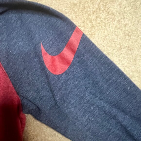 Nike St. Louis Cardinals Women XS Athletic Fit Red‎ Grey 3/4 Sleeve MLB (Z) - Picture 6 of 8